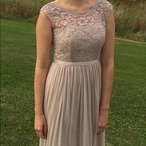 Beautiful Formal/Bridesmaids dress in Biscotti
